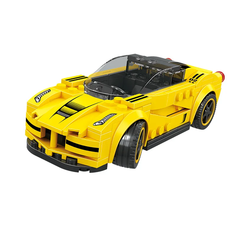 Speed Champion Italia LaFerraris Supercar Building Block Super Sport Car Vehicle Bricks Educational Toys Collection For Gifts