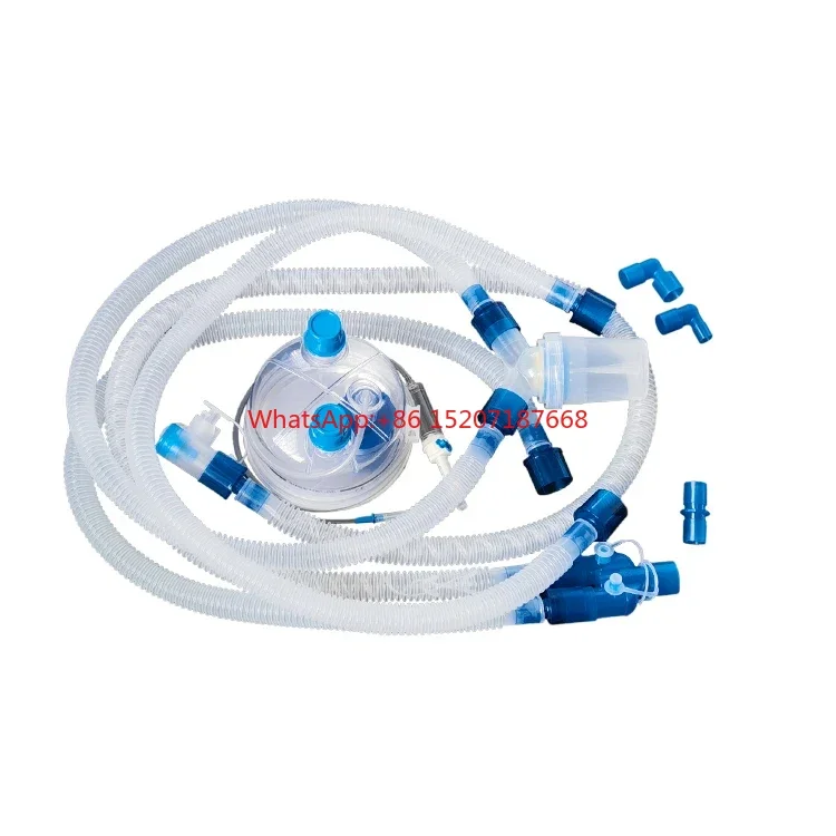 High Quality Children Heated Wire Breathing System Circuit Tube with 2 Water Traps，10PCS