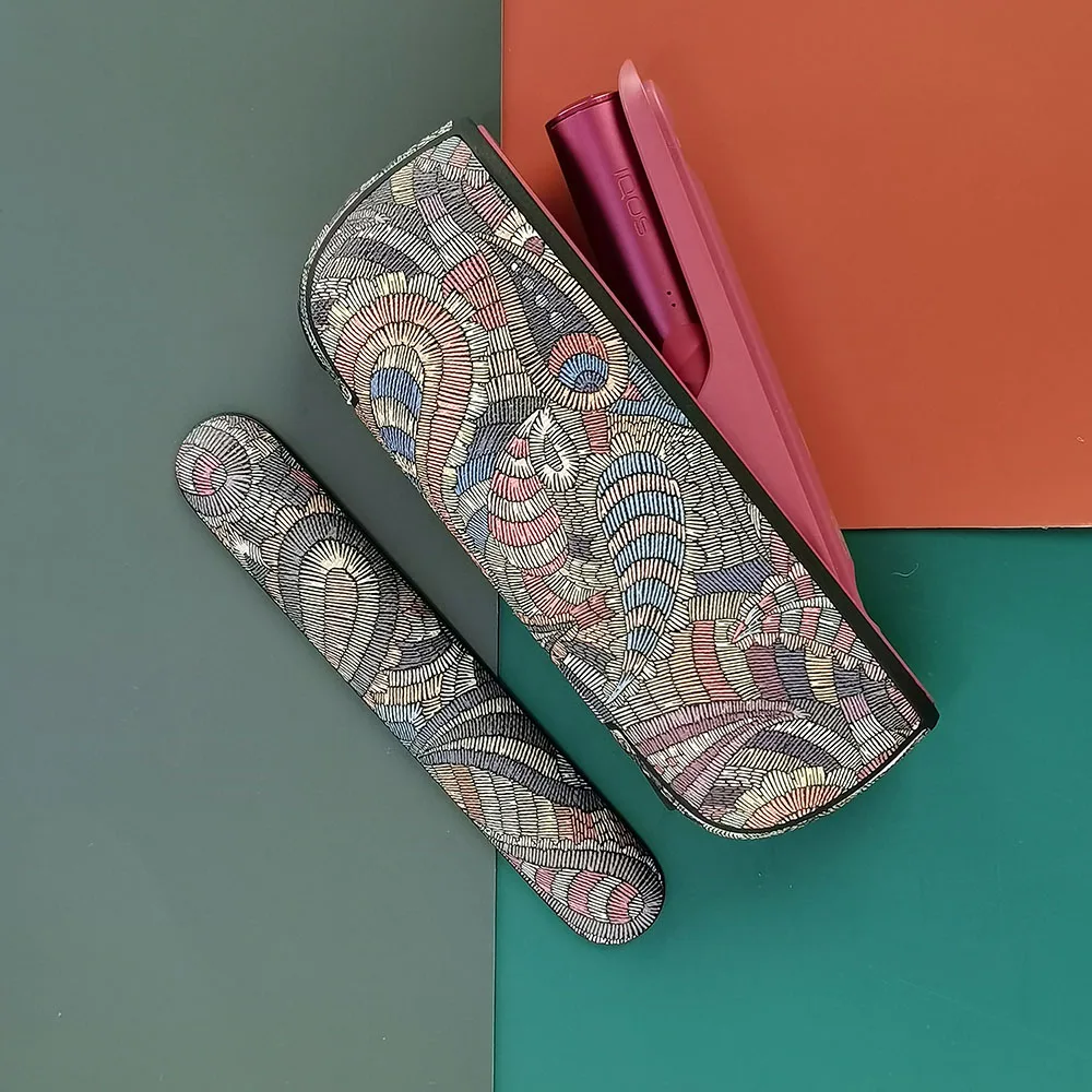 JINXINCHENG Case+ Door Cover for IQOS ILUMA Decoration Replaceable Door Cover for ICOS ILUMA E Cig for IQOS Accessories