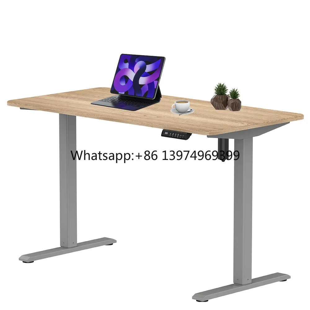 Manufacturer Customize ECO Electric Height Adjustable Table With Single Motor Standing Desk Leg of Home Office Table Frame