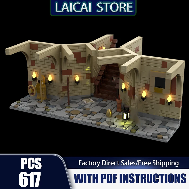 

Фильм Модель Moc Строительные Блоки Модульная Лестница Кирпичи Модель DIY Сборка Строительная Игрушка Праздничный Подарок На День Рождения