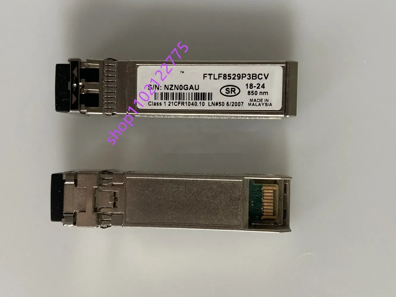 16-ギガバイト-sfp-光ファイバー-ftlf8529p3bcv-sfp-16gfc-sw-fc-sfp-16-グラム-sr-850nm-100-メートル-me4012-me4024-onkx77-16-グラムファイバー-sfp