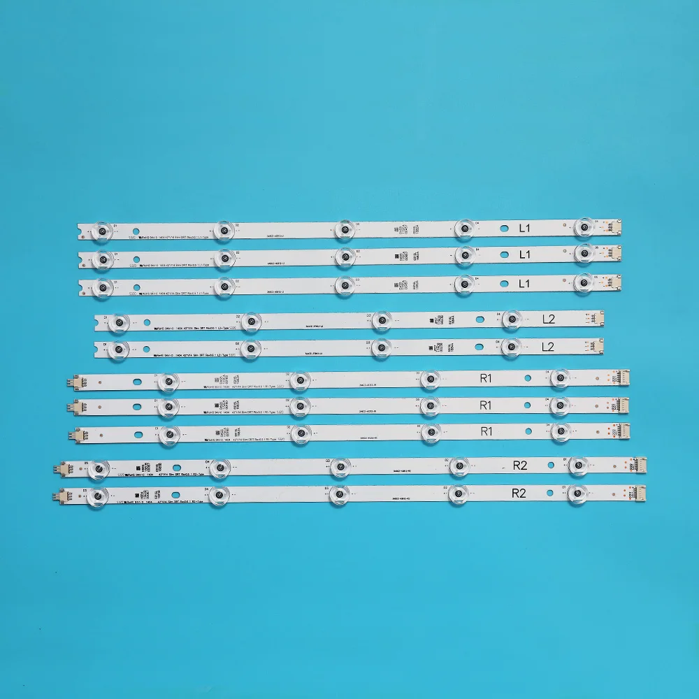 

LED Backlight strip For LG 42"TV V14 Slim DRT Rev0.6 6916L 1682A 1684A 1683B 1685B LC420DUH LG42LB673 42LY970H 42LB671V 42LB700V