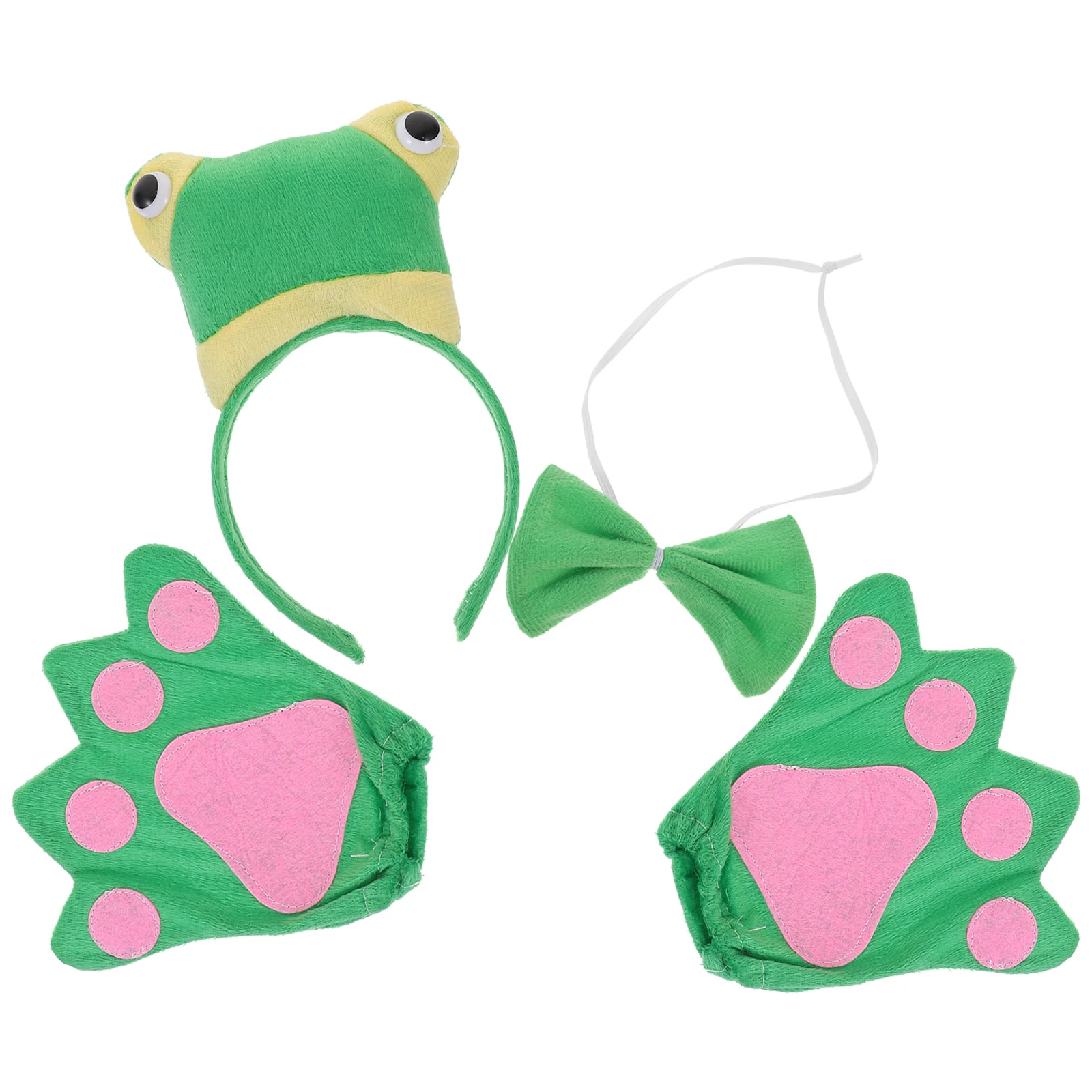 Frog Eye Hair Hoop Animal Cosplay Accessory Headband Set Kidcore Clothes Christmas Kit