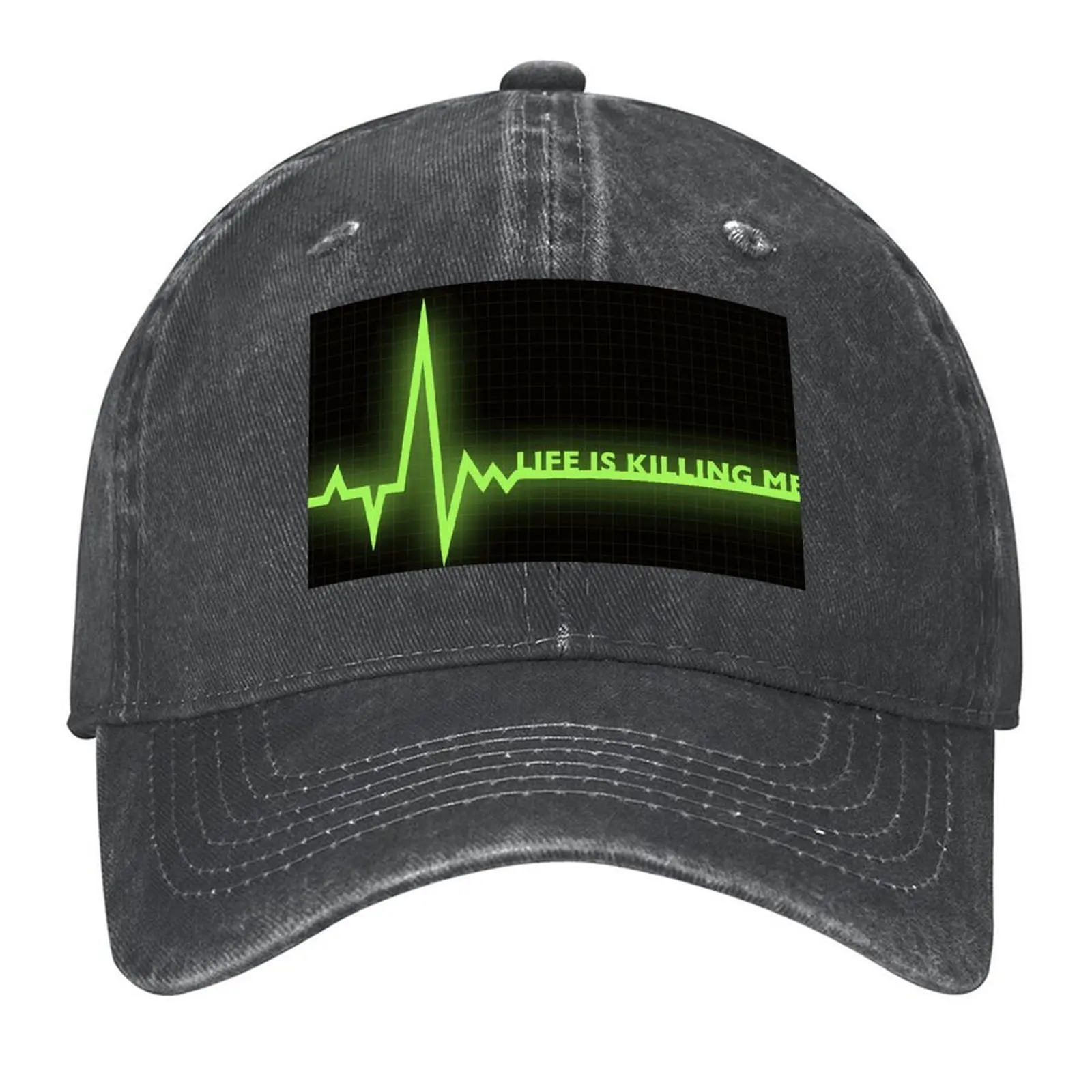 

Life is killing me Baseball Cap Beach Gentleman Hat Sun Hat For Children Mountaineering Hats For Women Men's