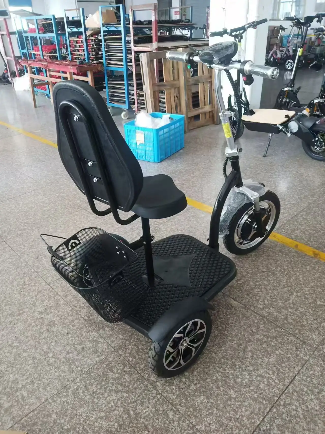 Tricycle électrique 48V20AH, batterie au lithium