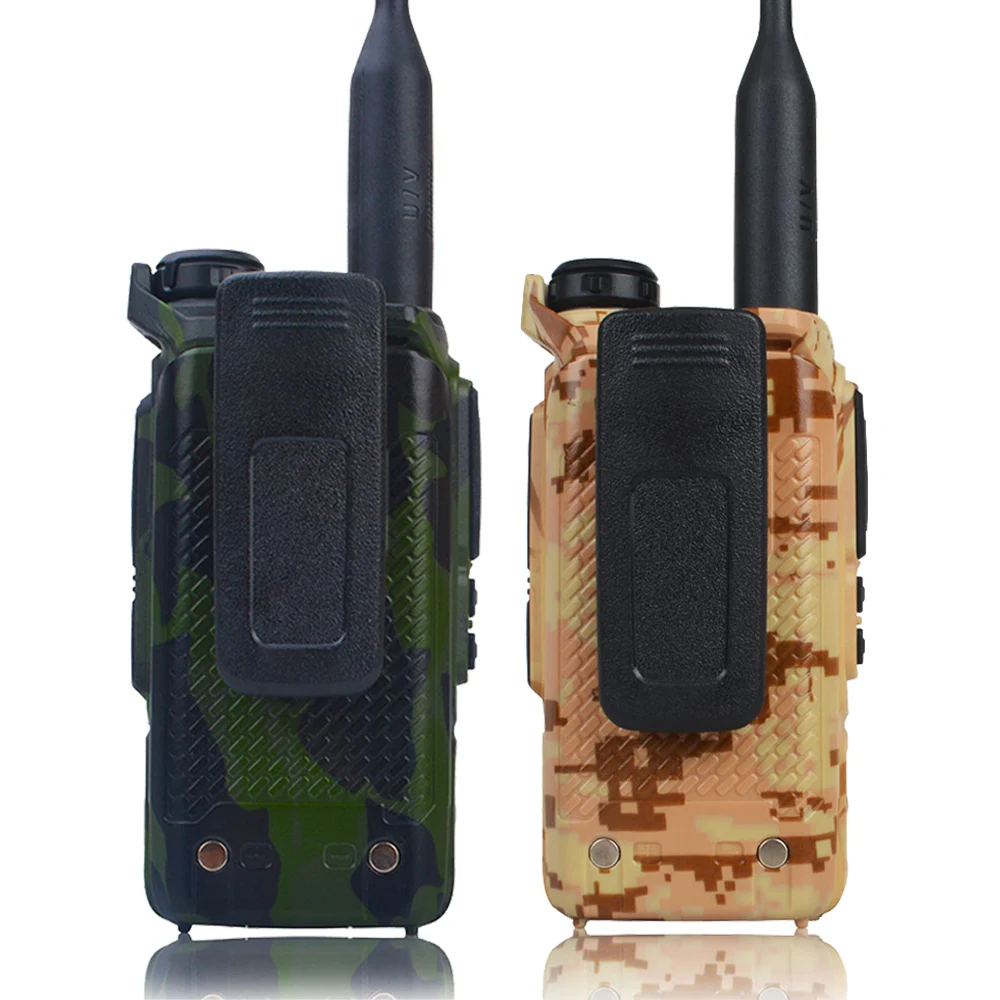 50-600MHz RX Quansheng UV-K5 Camouflage Walkie Talkie VHF UHF TX DTMF VOX FM Air Band Fast Copy One Channel Scramble NoAA Radio