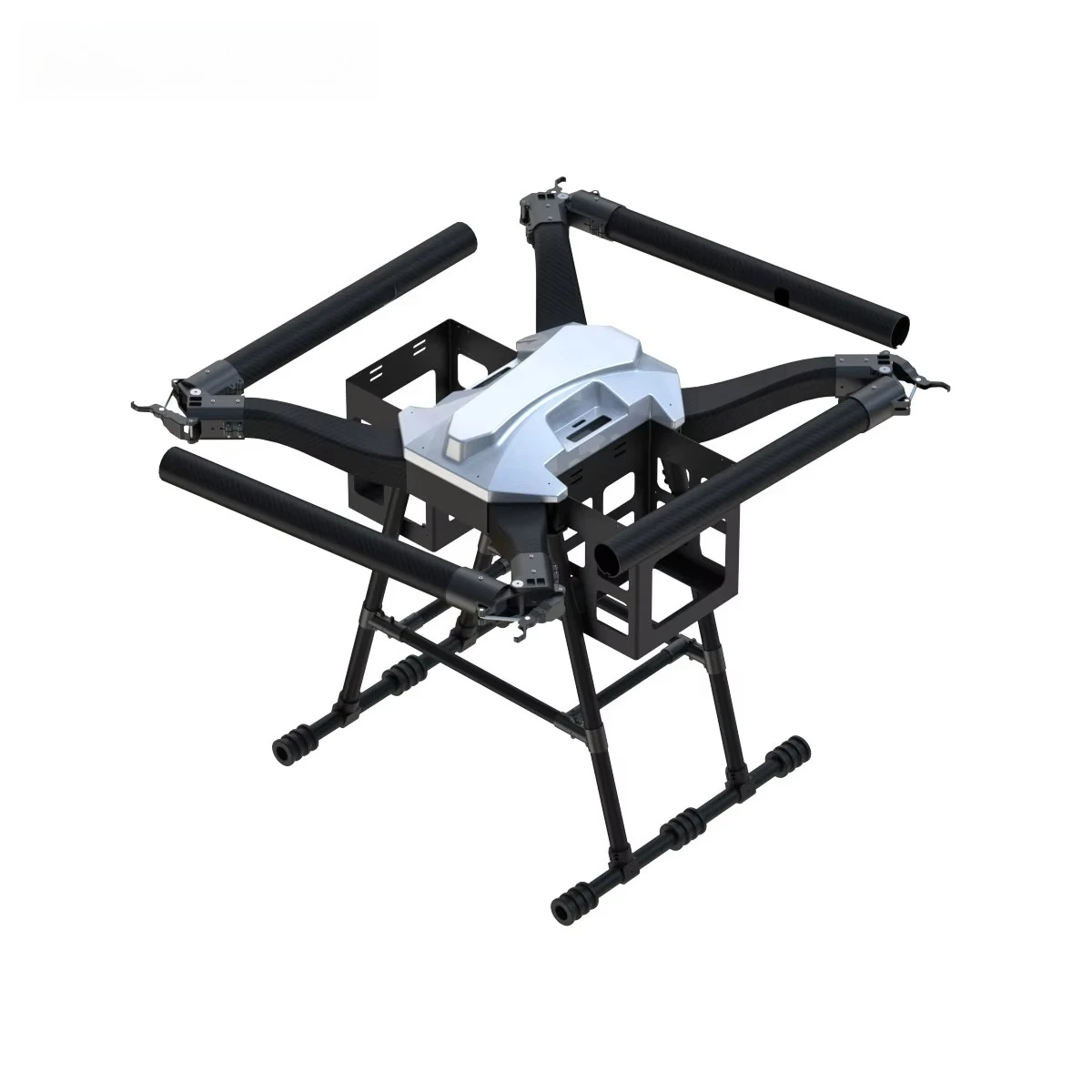Heavy-Duty Medium-Sized Aluminum Alloy Quadcopter Unmanned Transport Drone Frame 80KG Payload Capacity X15 Power Logistics Cargo
