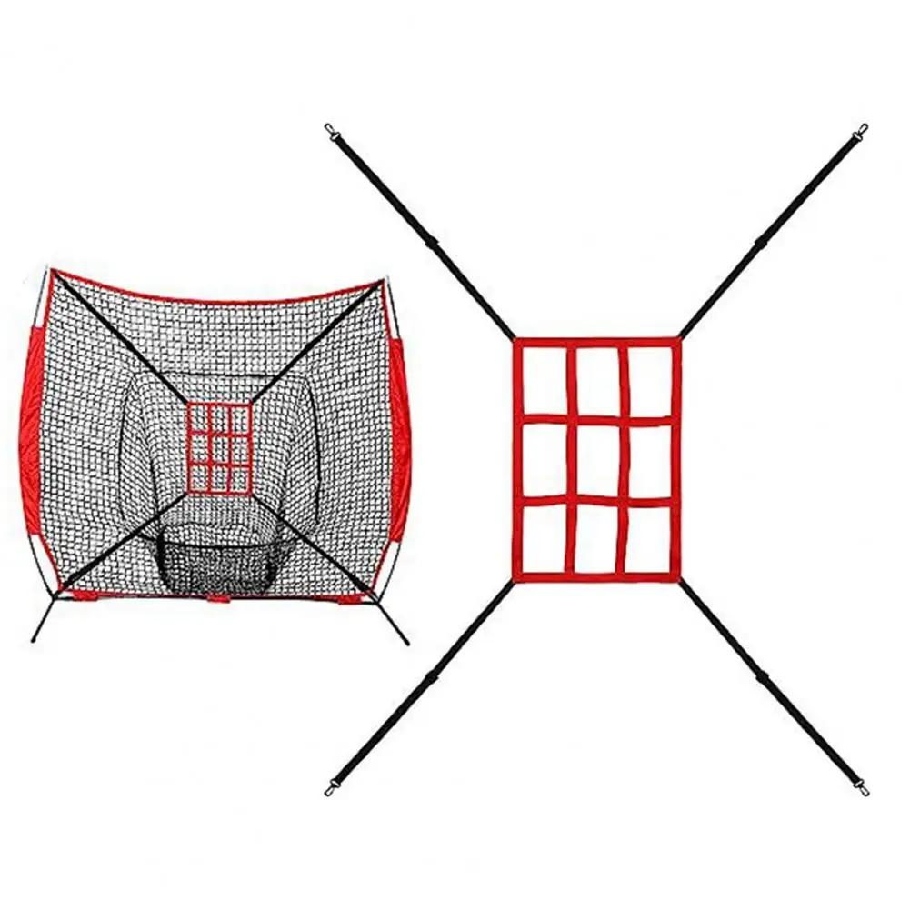 

Baseball Training Net Baseball Target Net Enhance Baseball Skills with Adjustable Strike Zone Target Net for Throwing Hitting