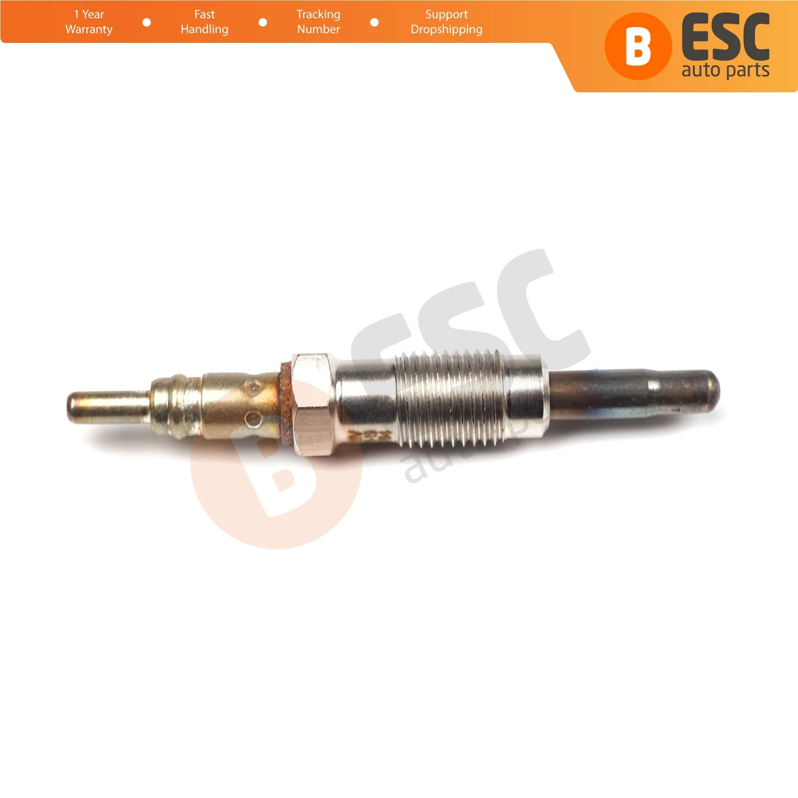 ESC Auto Parts EGP52 1 Piece Heater Glow Plugs GX91, 0100226391, 100226391 for Fiat 1.9 D. Fast Shipment Ship From Turkey