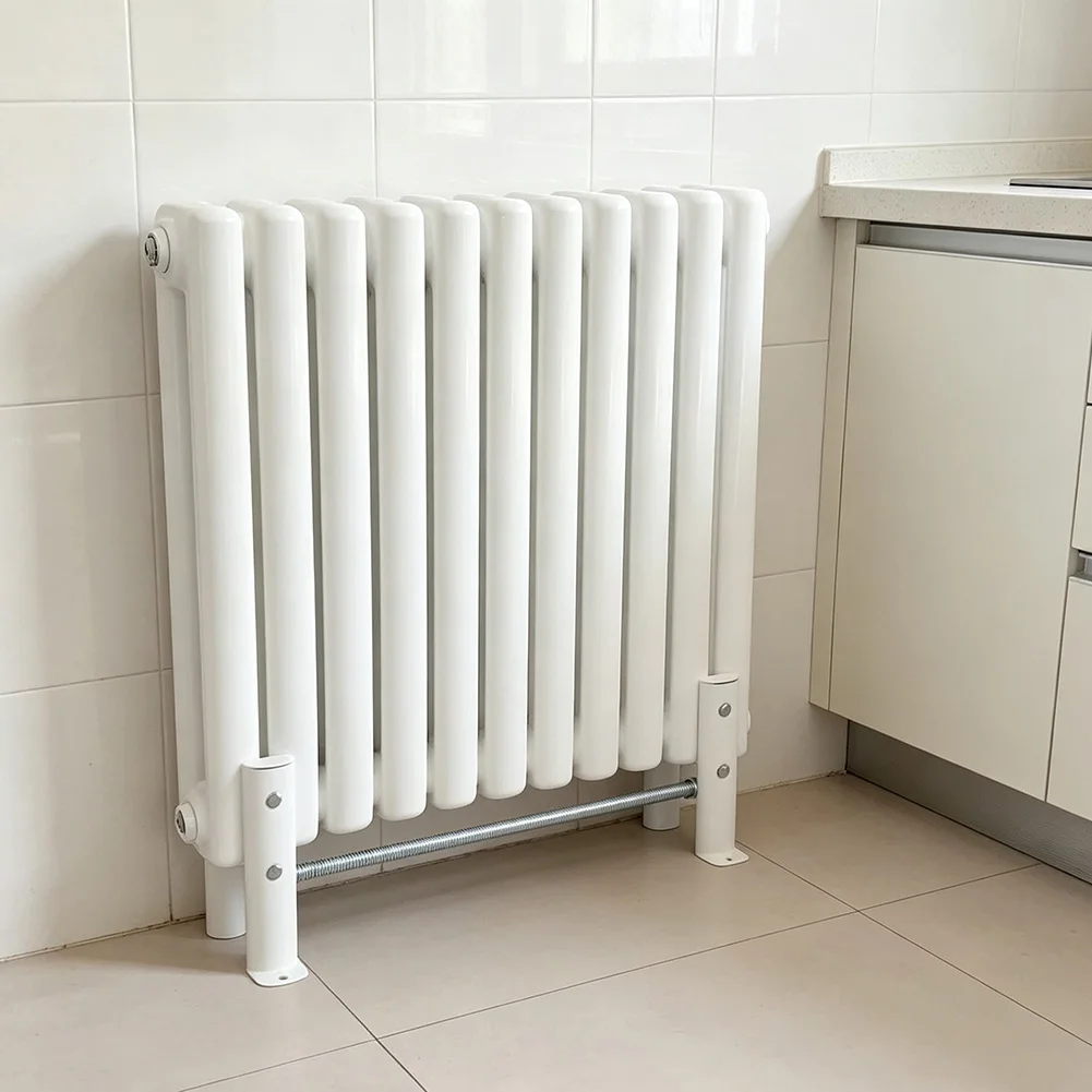 Heating System Holder Steel Radiator Bracket For Optimal for Air Circulation Stable Support Design Efficient Heat Management