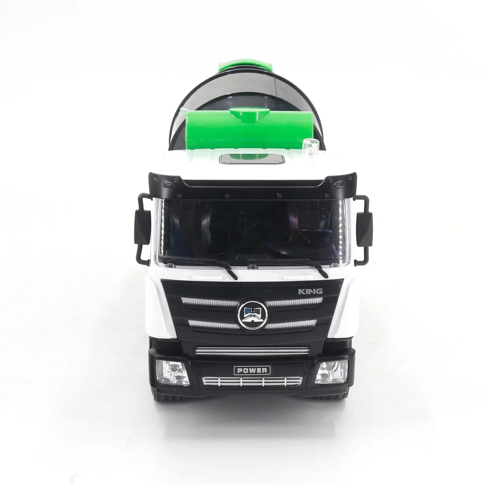 1/18 Huina Rc Beton Auto Klaar Om Te Run Elektrische Truc 1557 2.4 ghz 9ch Rc Truck Mixer Model Tractor speelgoed Kinderen