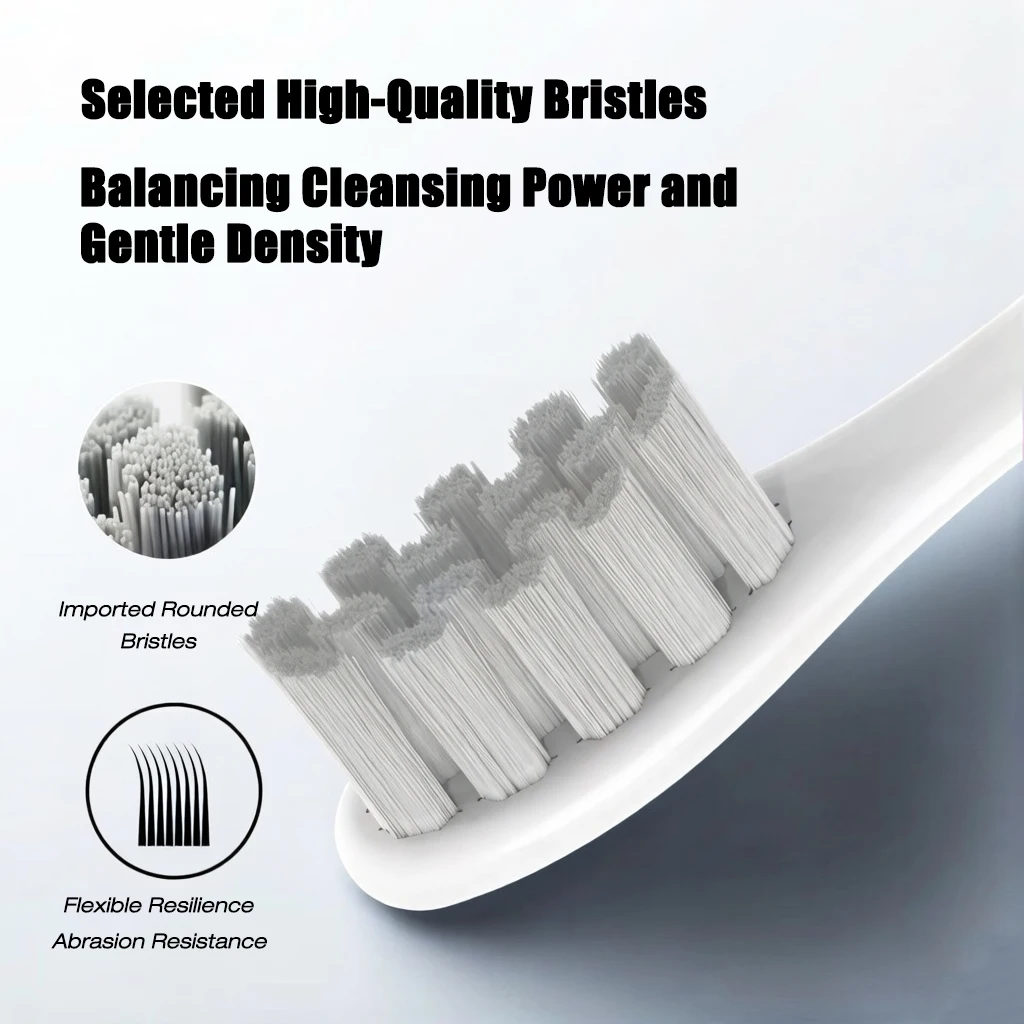 12PCS Vacuum Sealed Packed Replacement Brush Heads for Oclean X PRO/ Z1/ F1/ One/ Air 2 /SE Soft DuPont Deep Cleaning Nozzles