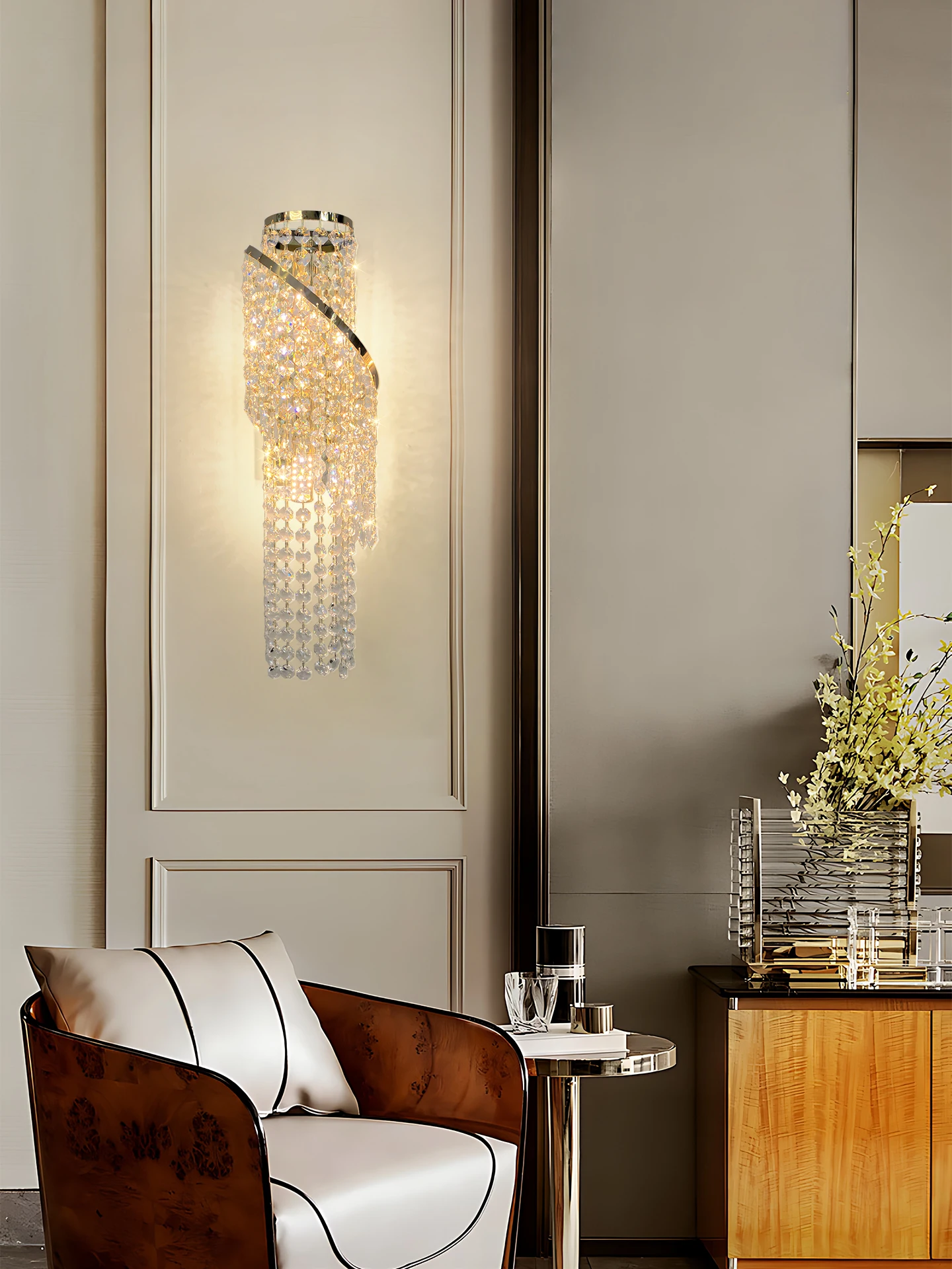 Luxury Crystal Tassel Lamp 3