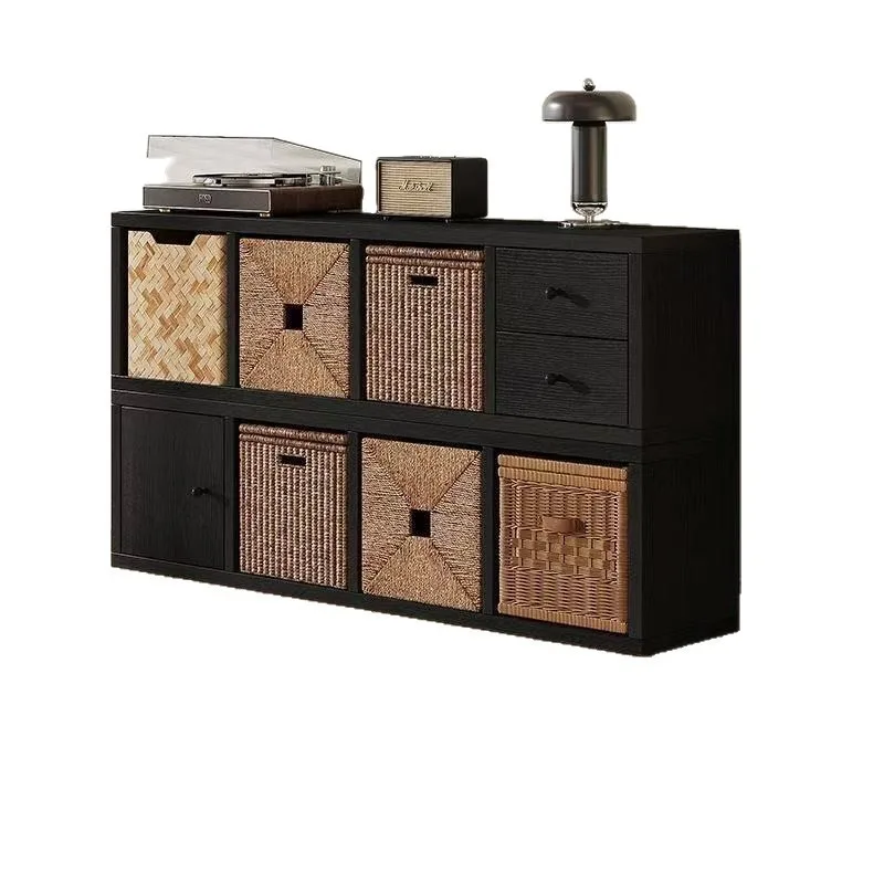 

Floor-standing simple bookshelves, living room free combination narrow cabinets, bedside partitions, bay window cabinets