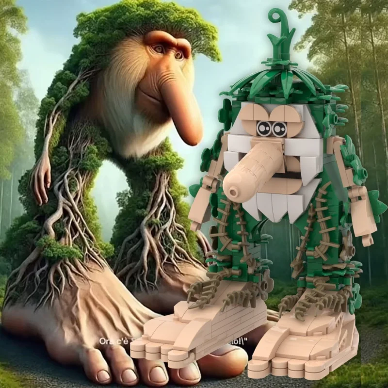 Neue Tralalero Tralala Figur Italienische Brainrot Lustige Tung Sahur Figuren Montage Modell Spielzeug Geschenk Desktop Dekor