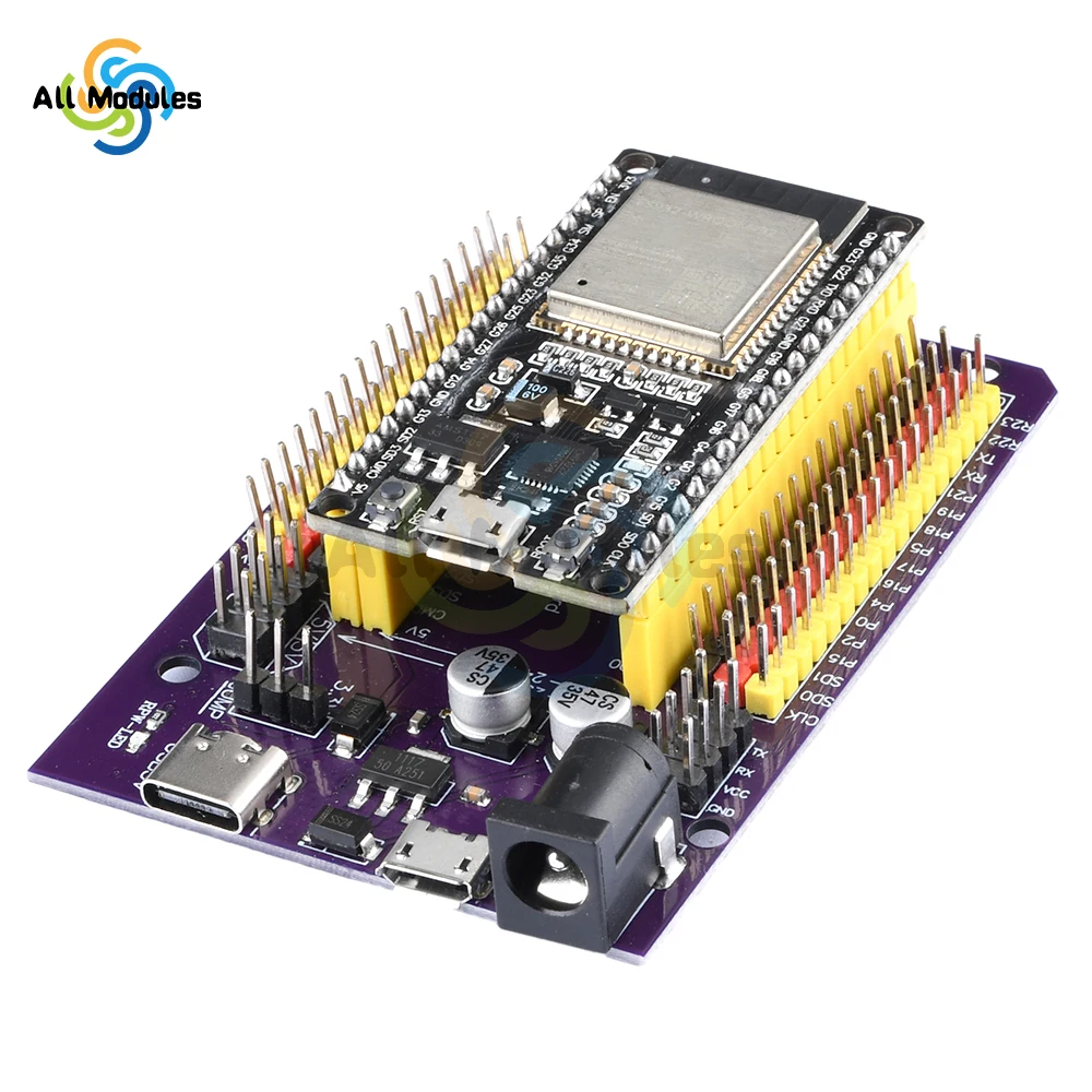 ESP32 ESP32S Universal Expansion Board Module Development Board Backboard For 38PIN ESP32 Development Board TYPE-C MICRO USB