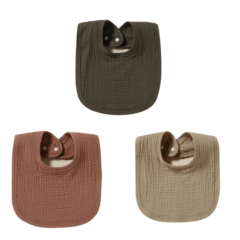 N80C Babies Bibs for Feeding & Teething Newborn Bibs for Babies Girls & Boys Cotton-