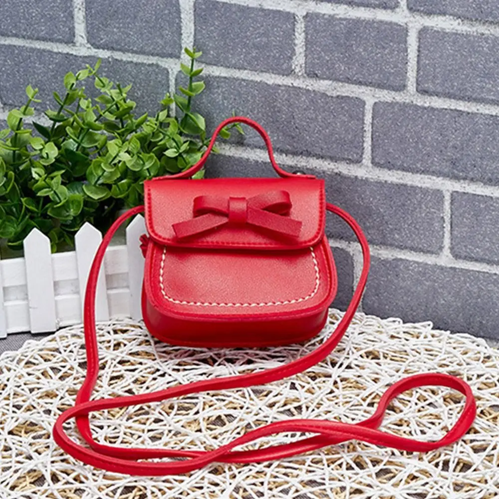 Bowknot Little Girl Shoulder Bag Mini Crossbody Bag Small Coin Pouch Toddler Purse  Purses and Handbags