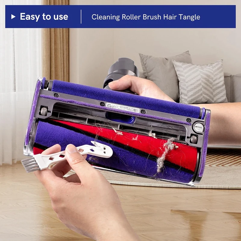 Zestaw filtrów wymiennych M14K-6 do Dyson V7 V8, 3 filtry wstępne i 3 filtry końcowe, zastępuje nr części. 965661 -01 & 967478 -01