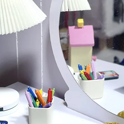 Миниатюрные шариковые ручки Snoedoll 1/12 для кукол OB11