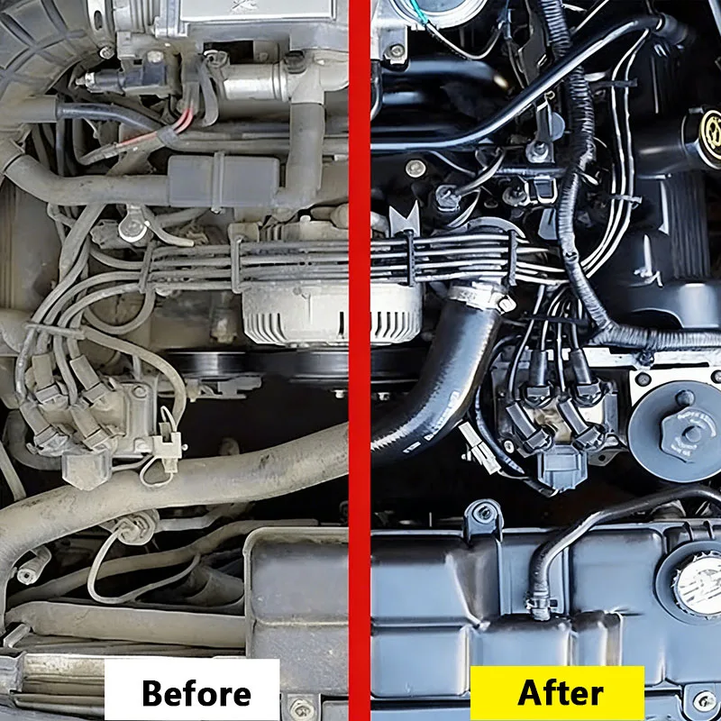 Car Engine Bay Cleaner Powerful Decontamination Cleaning Product For Engine Compartment Auto Detailer Car Cleaning Product