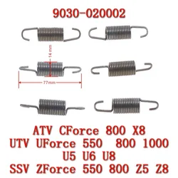 6PCS Muffler Spring CF9030-02000 For CFMoto ATV SSV UTV Accessories UForce 500 U5 CF500 500ATR 500UU ZF UF CF Moto Part