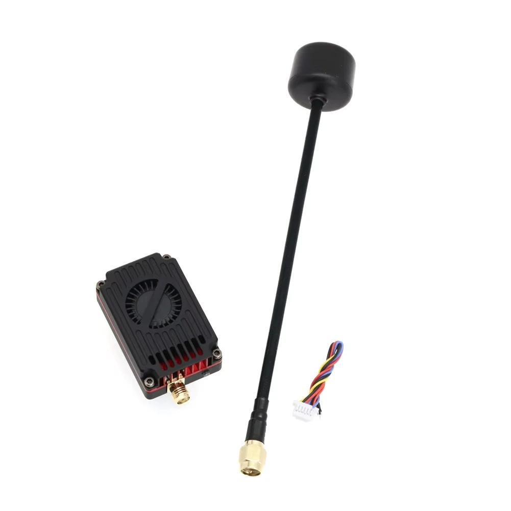 RUSHFPV Over‑Shoot 3170‑3470MHz 3.3G 4W High‑Power VTX / VRX FPV Video Transmitter, IRC Tramp Control for Multirotor Fixed‑Wing