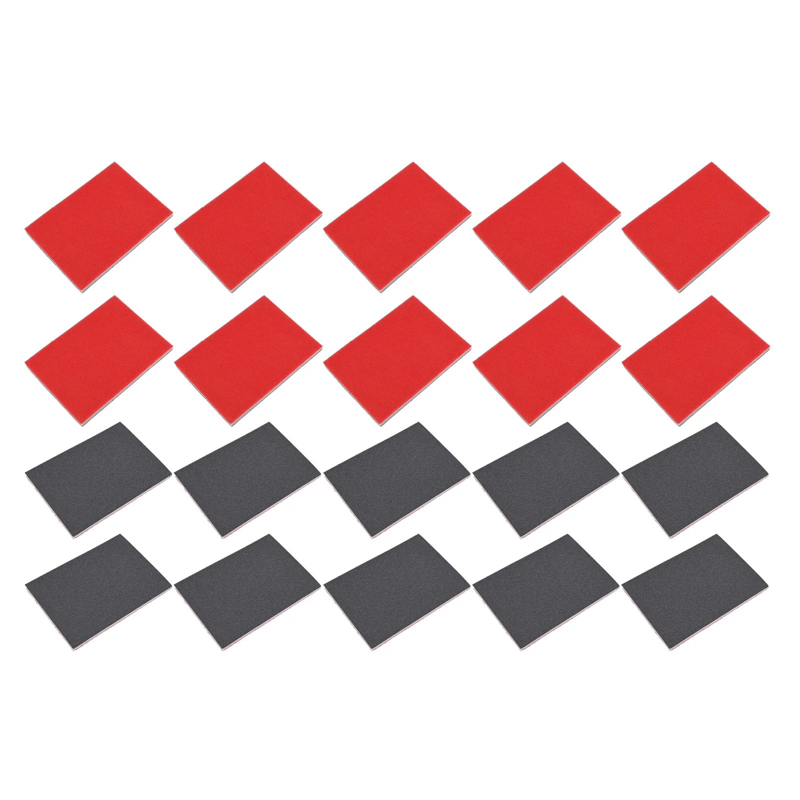 Set di tamponi in spugna abrasiva da 20 pezzi 180, 320, 400, 600, 800, 1200, 2000, 2500 Tampone abrasivo flessibile per lucidare utensili abrasivi