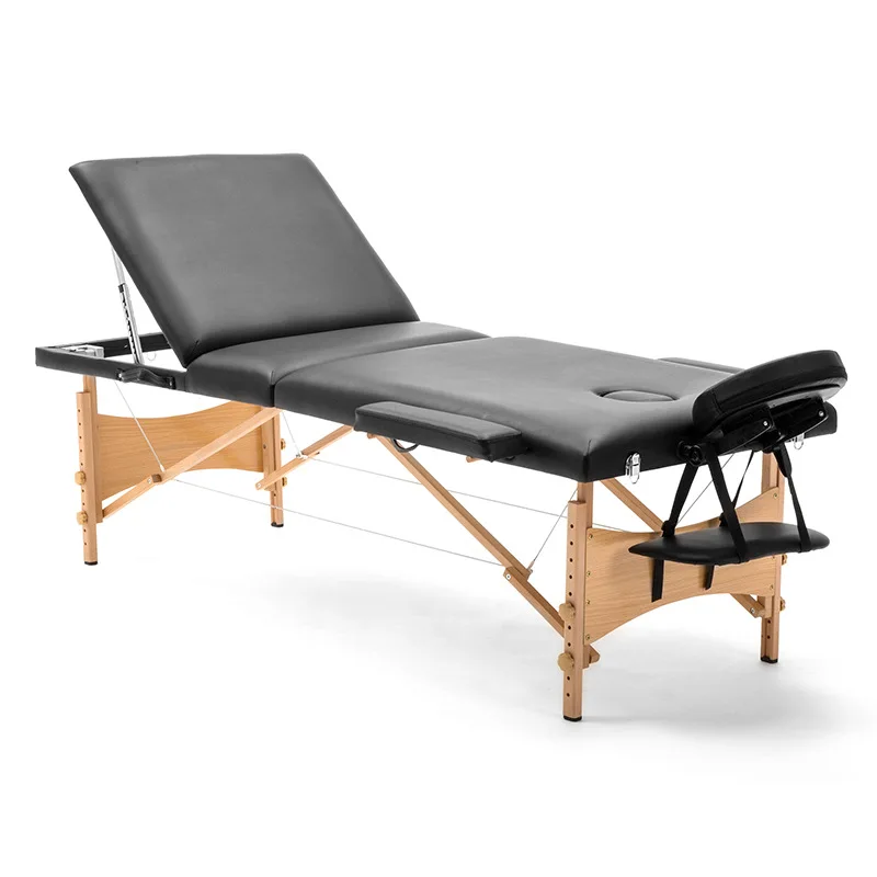 Portable Collapsible Tattoo Beauty Massage Bed High Quality Spa Moxibustion Bed Massage Table