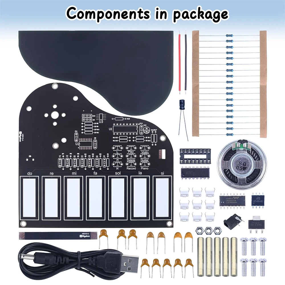 Kit de prática de solda diy, 7 - Diy Guitar Electronics Kit avaliação e preço