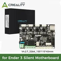 Creality Ender 3 Upgraded Silent Motherboard Kit 32 Bit High Performance V4.2.7 with TMC2225 Driver Marlin 2.0.1 3d Printer Part