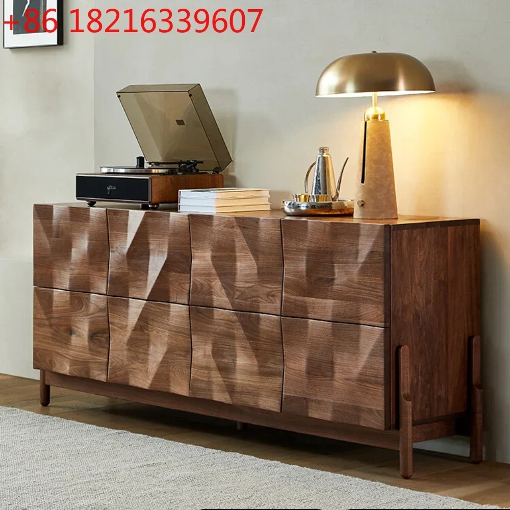 Chest of Drawers Bedroom Eight Spares Cabinet Chest of Drawer Solid Wood Storage Cabinet Living Room Cabinet