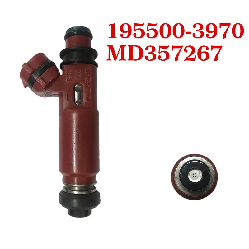 China Supplier Car Engine Assembly Original Fuel Injector Oil Nozzle MD357267 195500-3970 for Mitsubish Montero 3.5L 1955003970