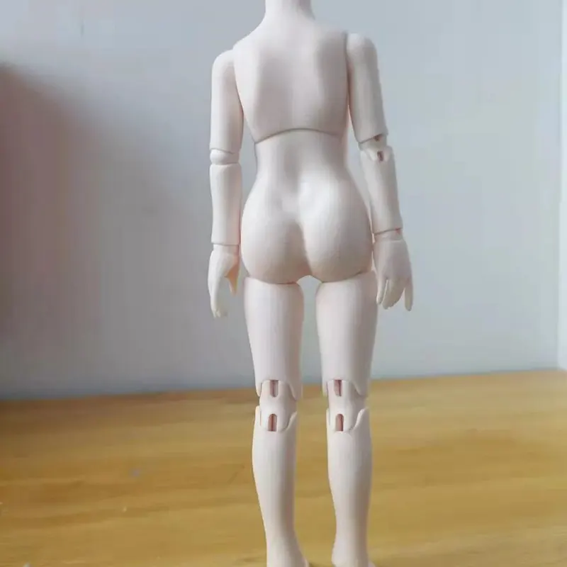 1/6 bjd menino boneca corpo s pescoço material de resina pele branca/rosa multi-articular corpo de boneca móvel menina jogar casa vestir-se brinquedos