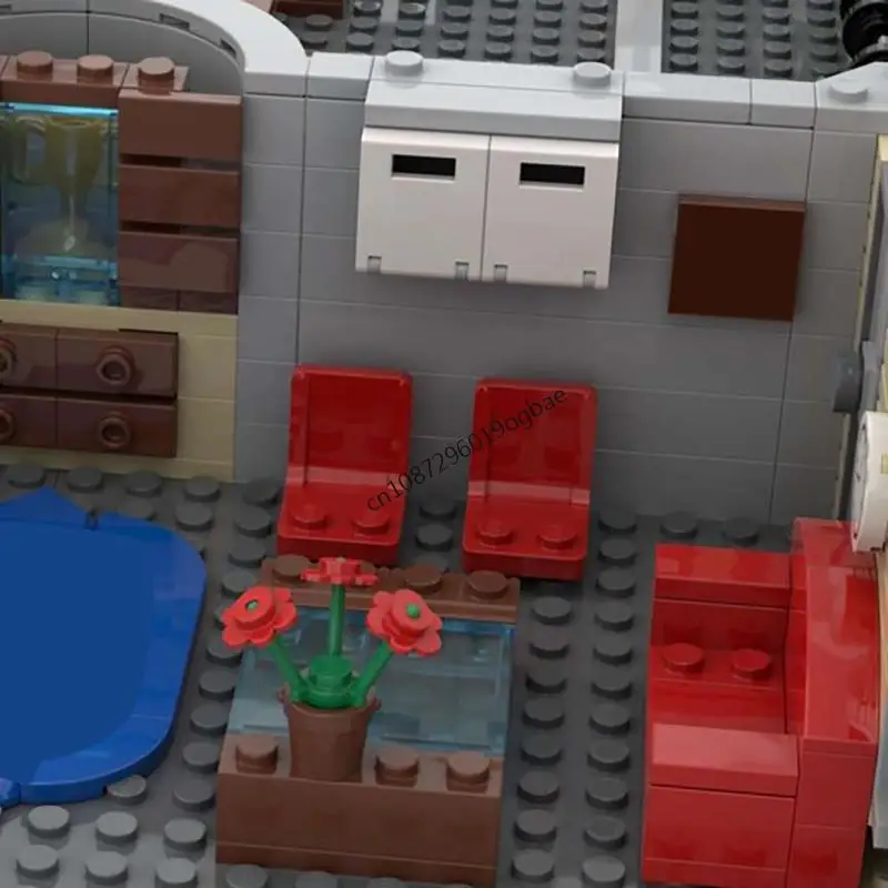 Nuovo 6738PCS Città di Vendita Caldo Street View Moc Modulare Prigione Massima Modello Building Block Fai Da Te Idee Creative KidToy Regalo Di Compleanno