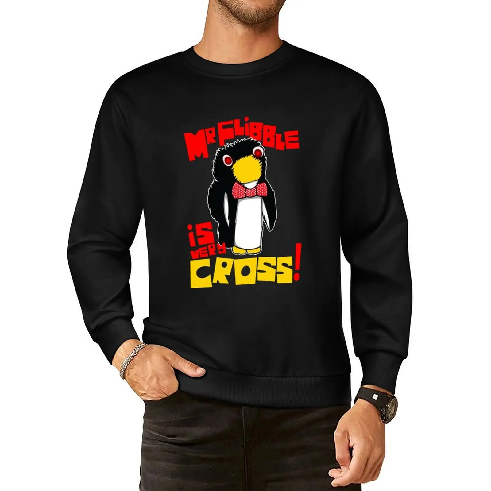 

Mr Flibble is very Cross Pullover Hoodie tracksuit korean style clothes aesthetic clothing sweatshirts men