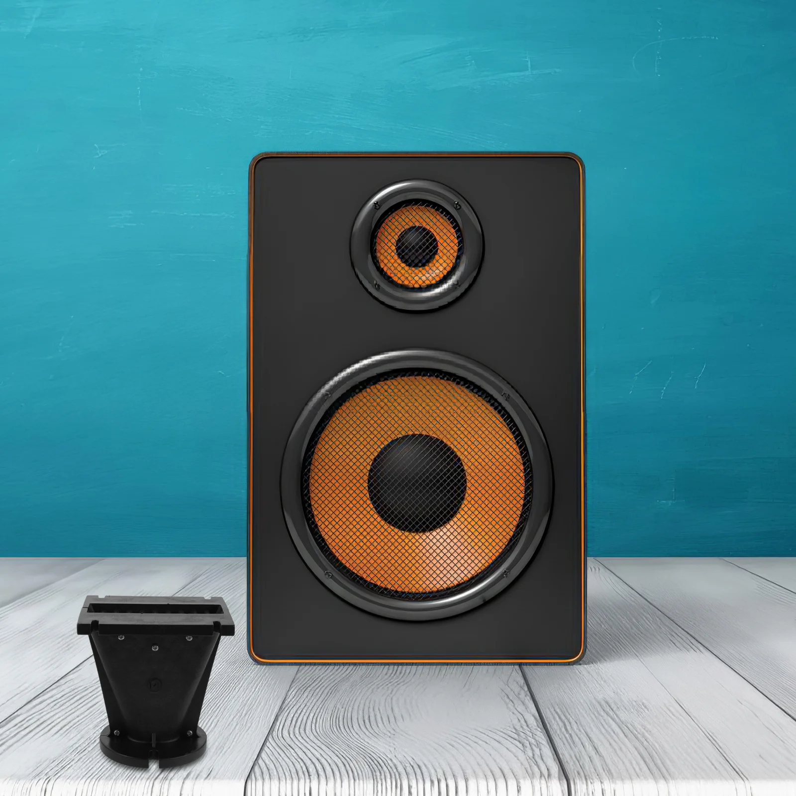 

Plastic Speaker Horn Replacement Universal Tweeter Horn Guide For Upgrade Wide Coverage Sound Enhancement