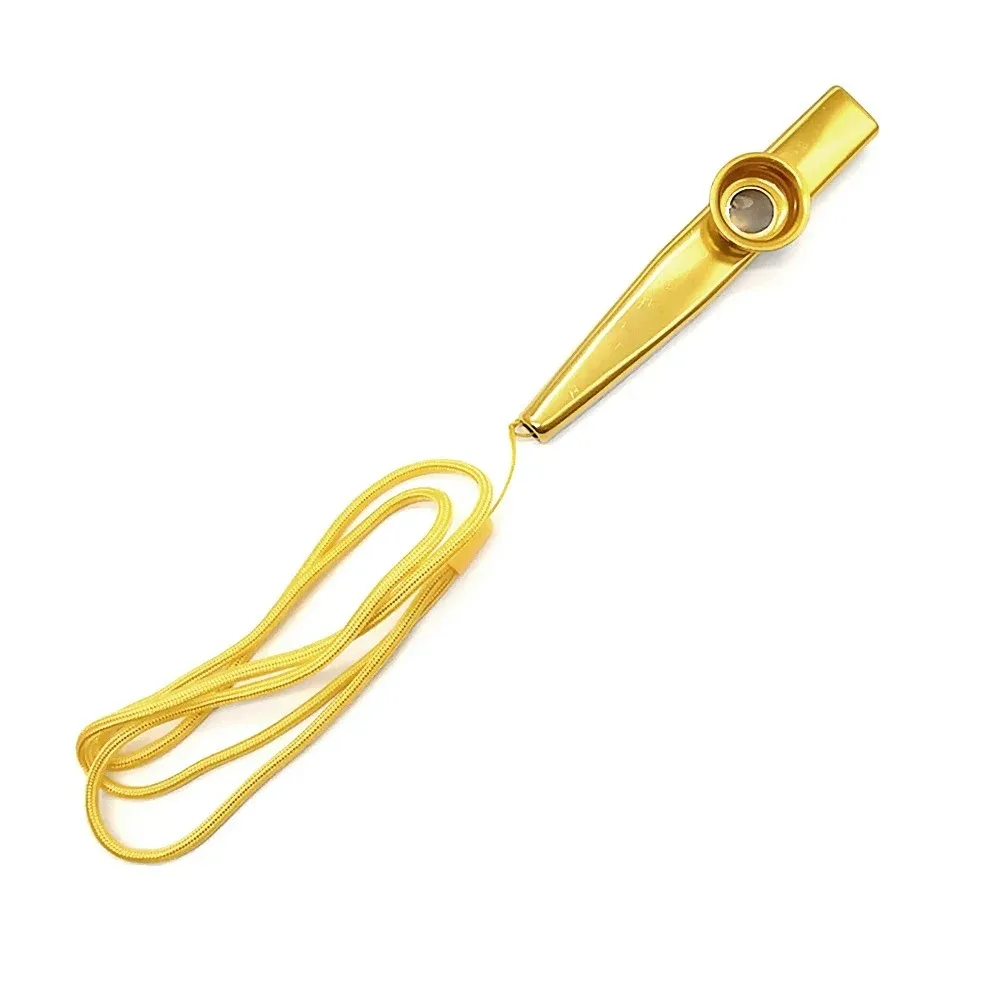 1 PC Simple Design Lightweight Kazoo Aluminum Alloy Metal 12cm Flutes Diaphragm Mouth 9 Models In 6 Colors Available Beginner