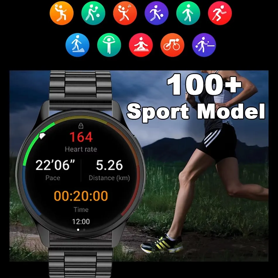 Neue Frauen Smart Uhr Männer Neue Zifferblatt Anruf Digitale Uhr IP68 Wasserdicht Lokale Musik Sound Record Smartwatch Frauen Für Android IOS