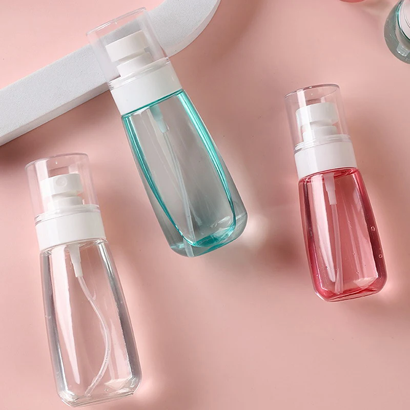 30ml/60ml/100ml Fine Mist Spray Bottle Plastic Bottl Lotion Pump Travel Perfume Water Bottles Refill