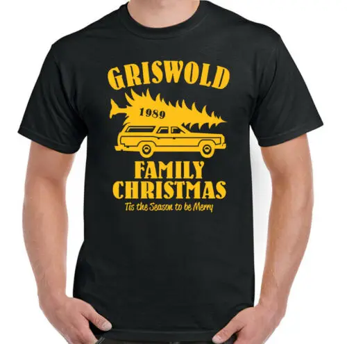 GRISWOLD FAMILY CHRISTMAS T-SHIRT National Lampoons Vacation XMAS Tee Top TREE