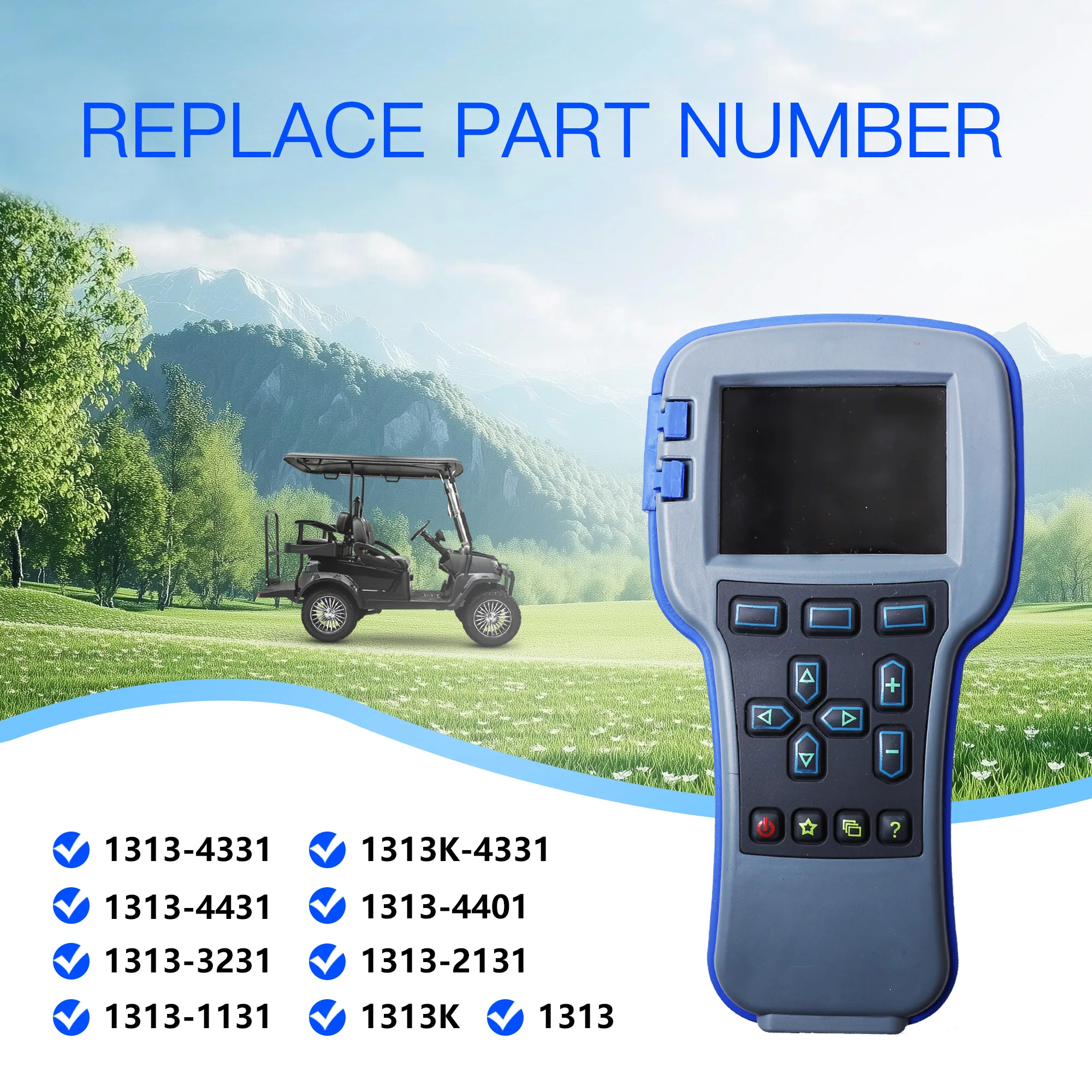 جديد 1313-4331 1313-4431 1313-4401 1311-4401 مبرمج محمول لمستوى الوصول متوافق مع الرافعة الشوكية الكهربائية كورتيس