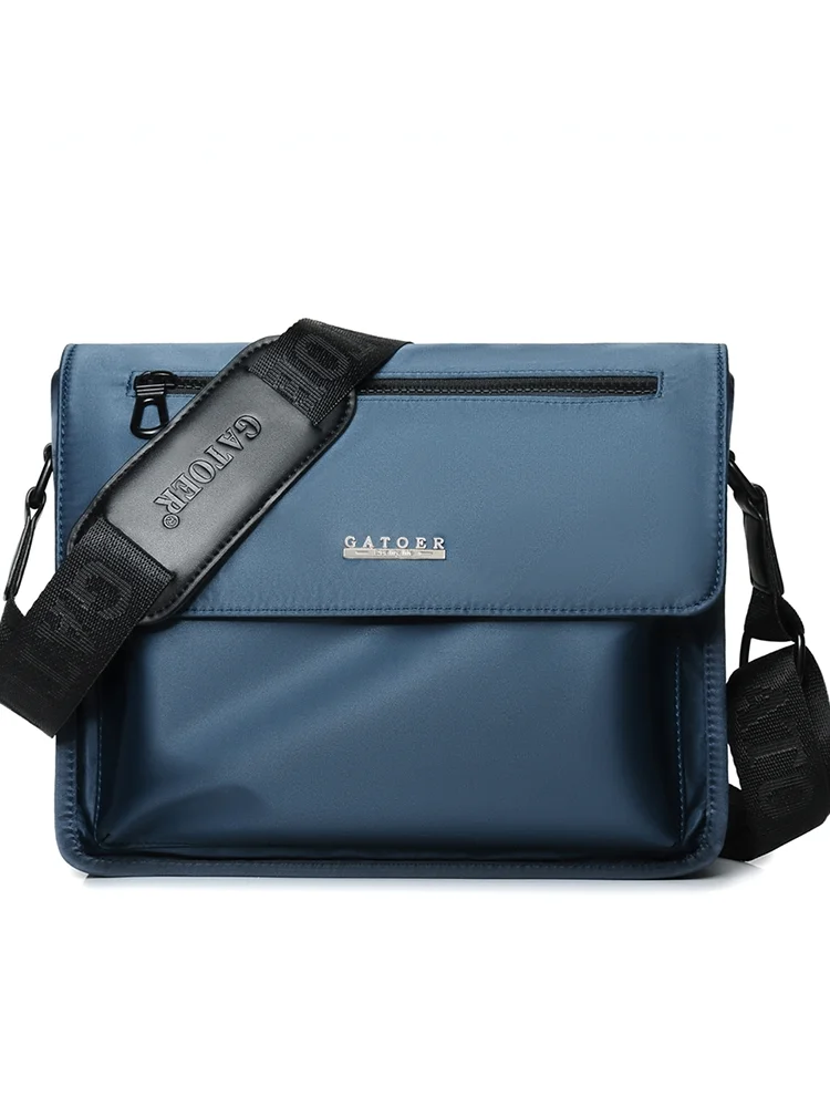 

Ox Cloth Crossbody Bag Leisure Men's Outdoor Sports Small Difference Nylon Flip Cover Bapa Single oulder Bag