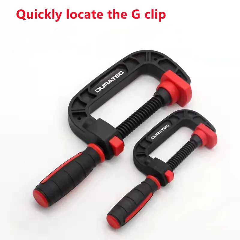 2/3Inch Quick Release Clamp Plastic G Woodworking Fixed Clamp High Strength Plastic G Woodworking Fixed Clamp