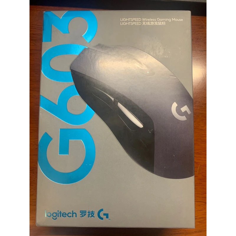 Logitech g603 Wireless Mouse Game Light Speed, Wiht Hero  32-bit sensor, ARM microprocessor, 12000dpi