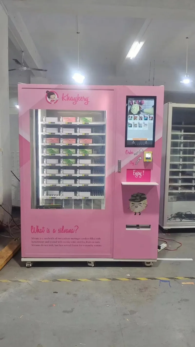 Customizd Vending Machine Supplier ISO Factory Direct Sale Cold Food Vending Machine with Refrigeration and Elevator System