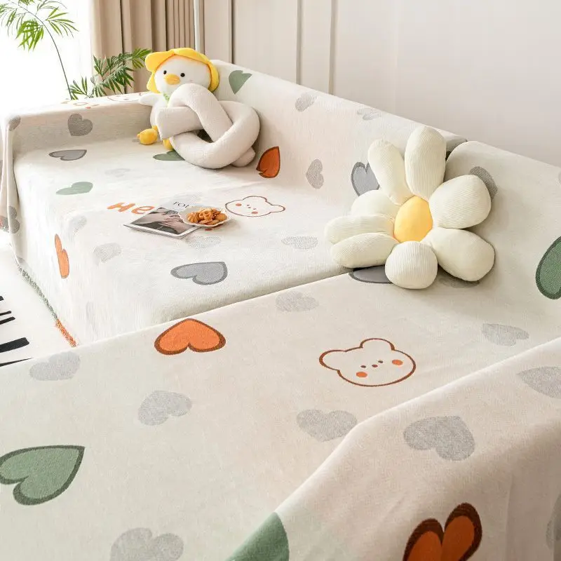 Mantas de punto, toalla nórdica para sofá, funda de sofá bohemia, manta completa a rayas para habitación, mesita de noche, decoración del hogar, alfombra de Picnic, mantel