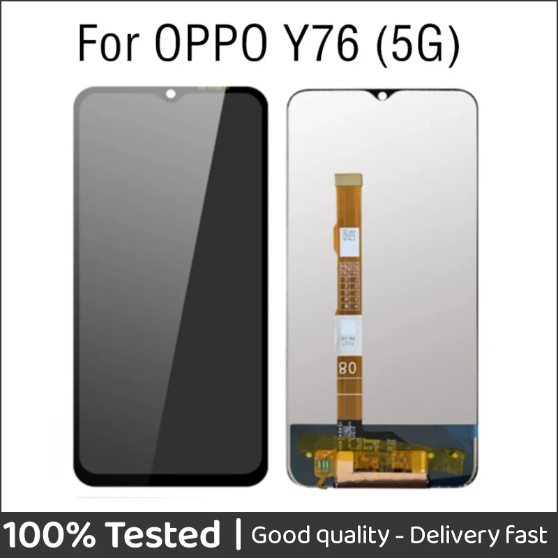 

6.58" LCD For Vivo Y76 5G LCD Display Screen Touch Sensor Digitizer Assembly For vivo V2124 LCD Replacement