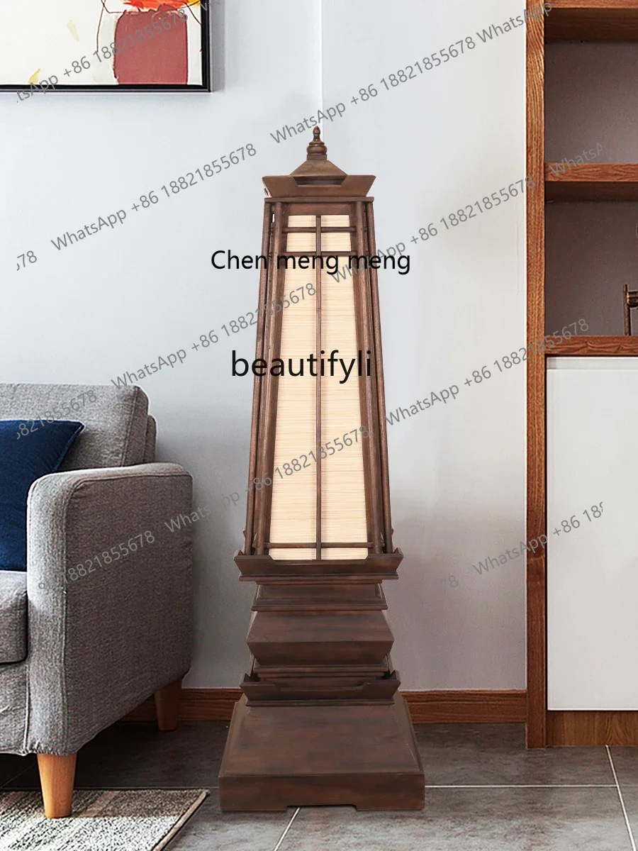 

ss7304 Southeast Asian Style Floor Lamp Retro Nostalgic Villa Living Room and Tea Room Thai Zen Lighting